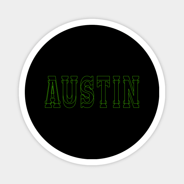 austin austin Magnet by PencarianDolar